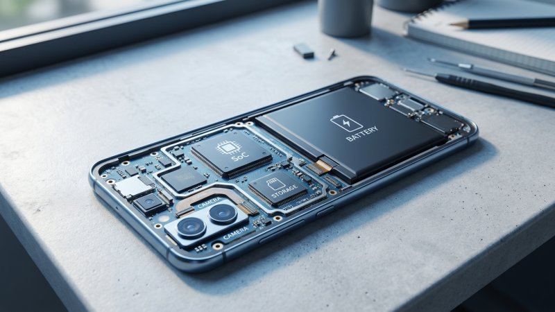 Smartphone-Hardware-Architektur: Wie die Bauteile zusammenarbeiten