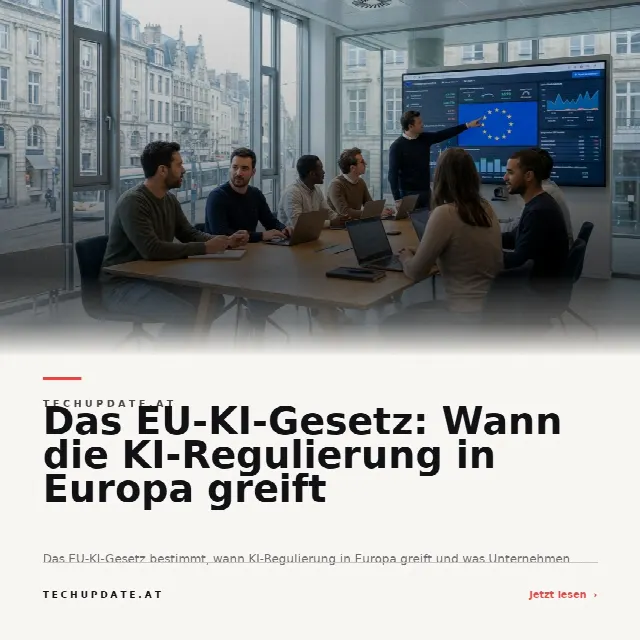Share-Card fuer Das EU-KI-Gesetz: Wann die KI-Regulierung in Europa greift