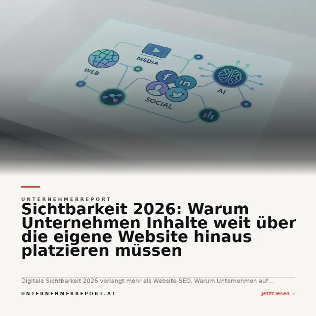 Share-Card fuer Digitale Sichtbarkeit 2026: Erfolg durch Inhalte jenseits der eigenen Website
