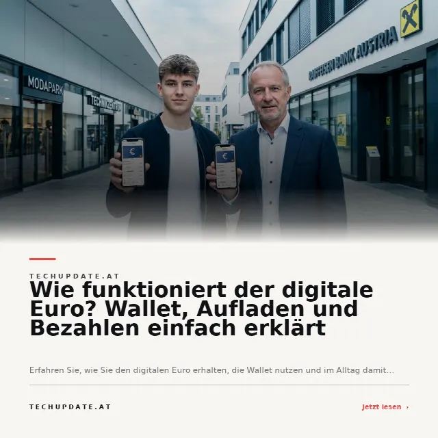 Share-Card fuer Wie funktioniert der digitale Euro? Wallet, Aufladen und Bezahlen einfach erklärt
