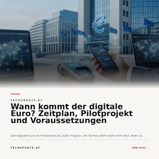 Share-Card fuer Wann kommt der digitale Euro? Zeitplan, Pilotprojekt und Voraussetzungen
