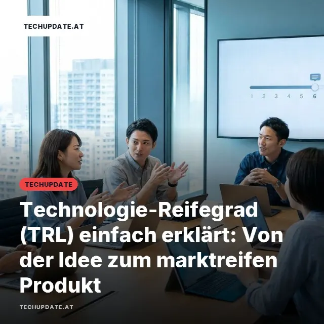 Share-Card fuer Technologie-Reifegrad (TRL) einfach erklärt: Von der Idee zum marktreifen Produkt